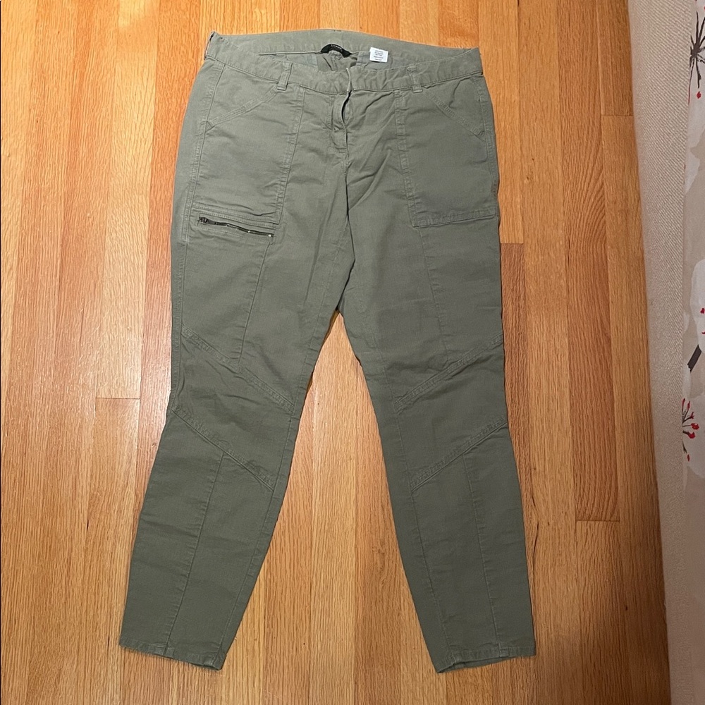 J.Crew Women's Olive Pants City Fit Size 4